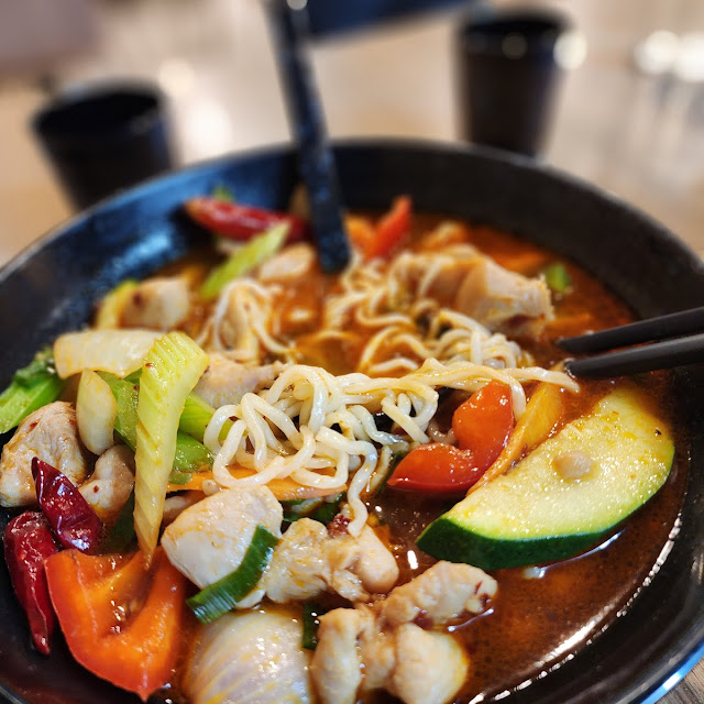 Spicy Chicken Noodle Soup