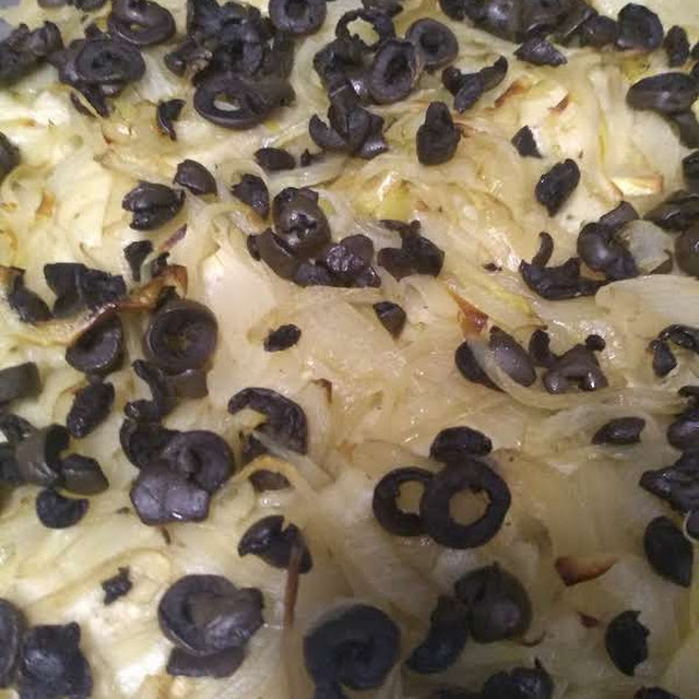 Foccacia de Cebola Com Azeitona