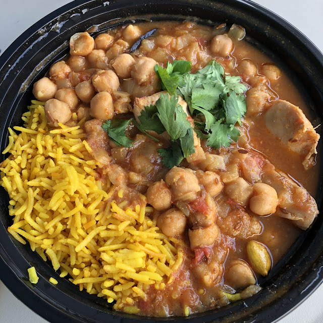 Chana Masala and Rice
