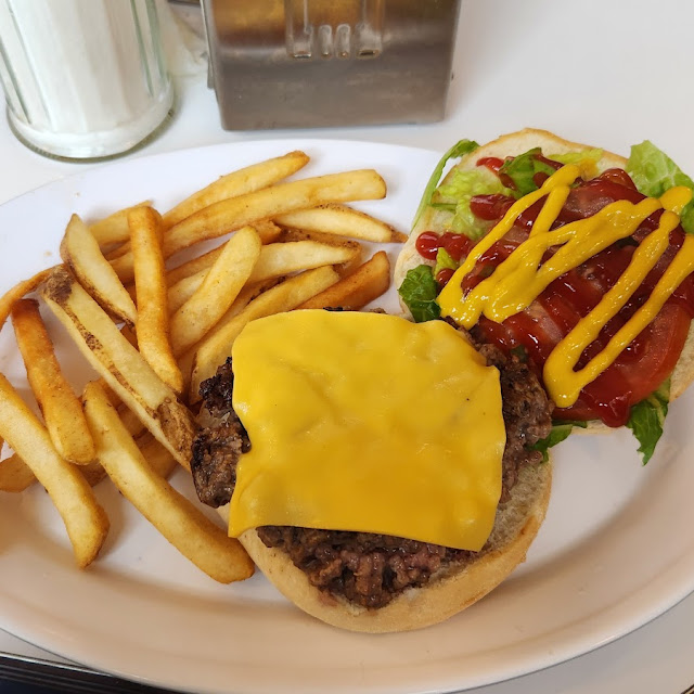 Burger and Fries