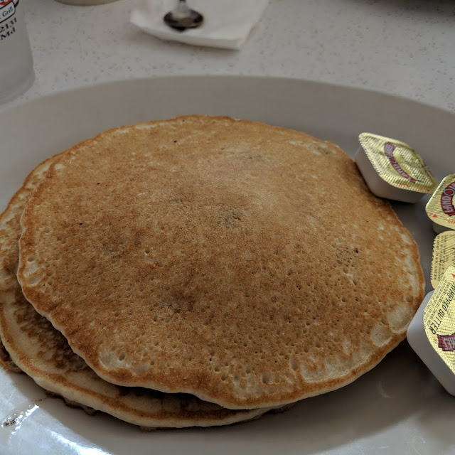 Blueberry Pancakes and Bacon