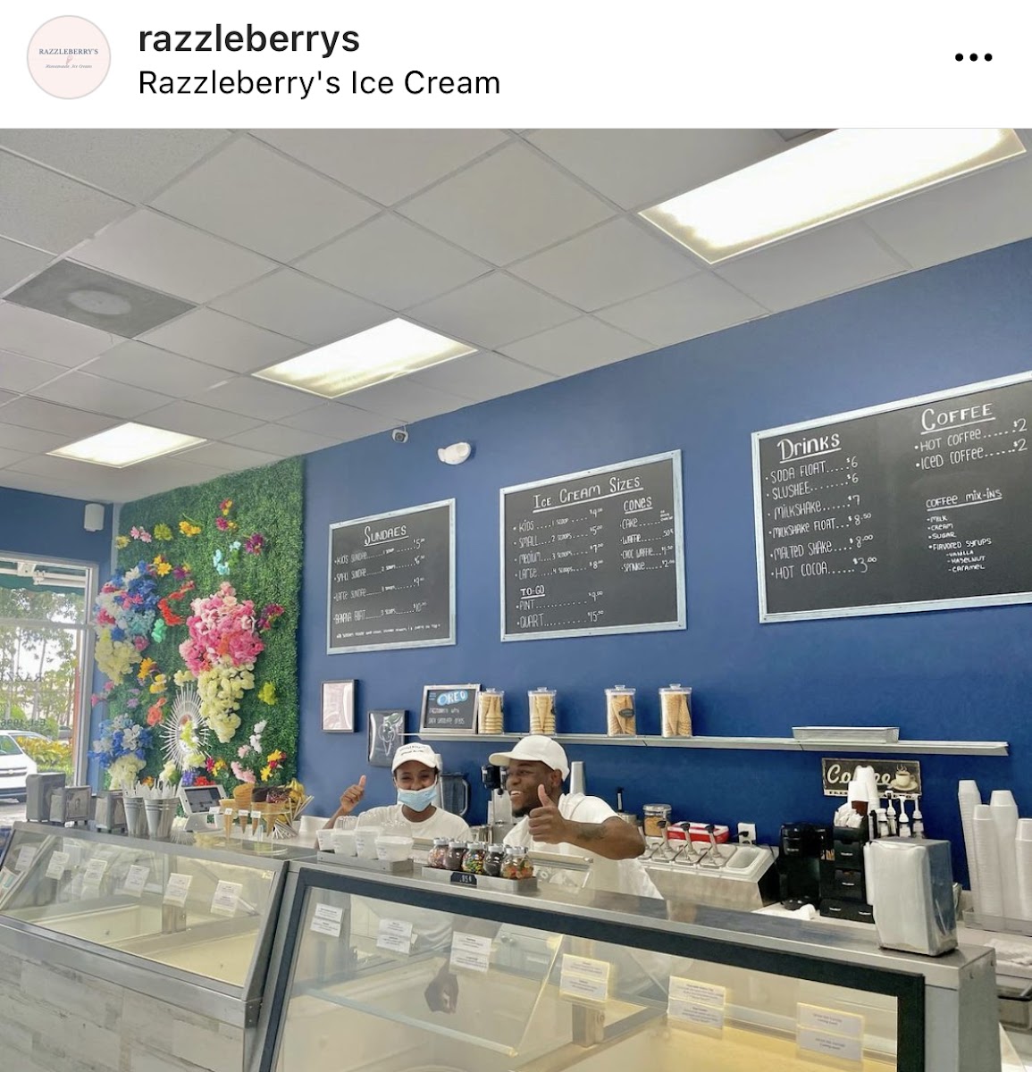 Razzleberry's Ice Cream & Coffee Fort Lauderdale