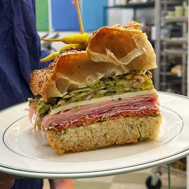 Mortadella Sandwich