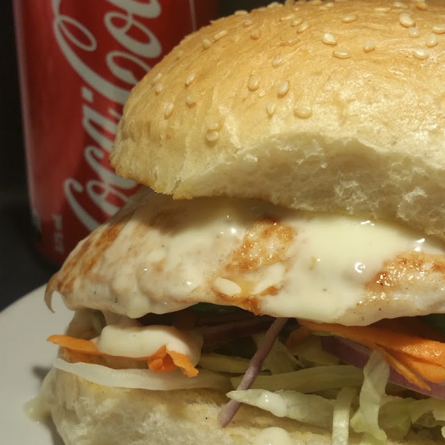 Rege's Grilled Chicken Burger