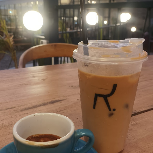 Espresso and Caramelatte