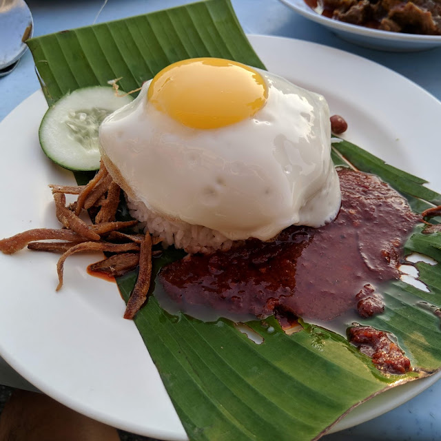 Nasi Lemak Telur Mata