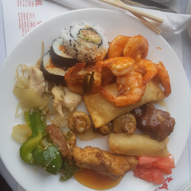 Sushi Shrimp Spare Rib and More mmmm