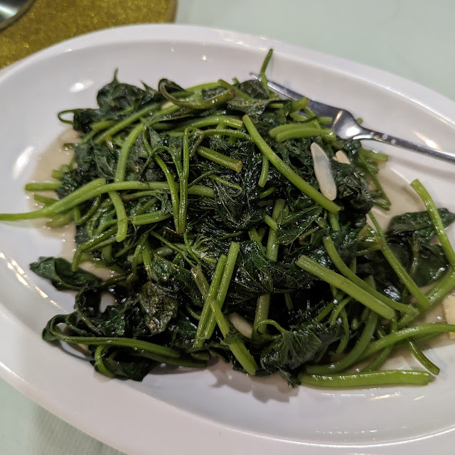 Stir Fried Sweet Potato Leaves