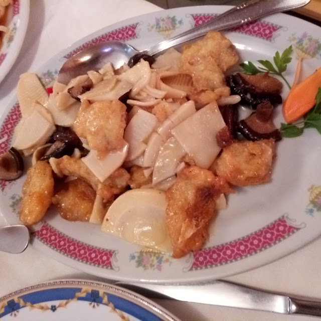 Chicken with Mushrooms and Bambo
