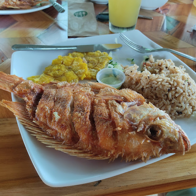 Tilapia Roja Con Arroz de Coco