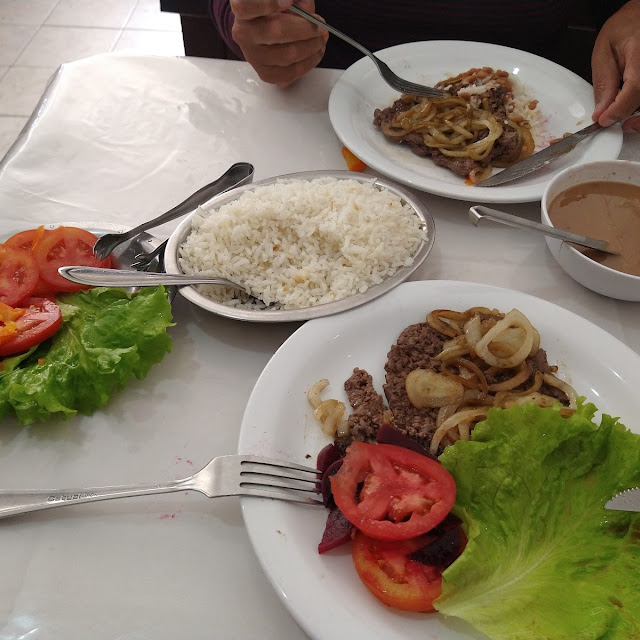 Prato do Dia Com Bife
