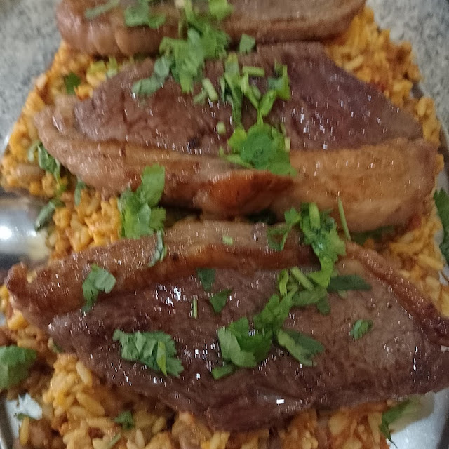 Baião de Dois Com Picanha