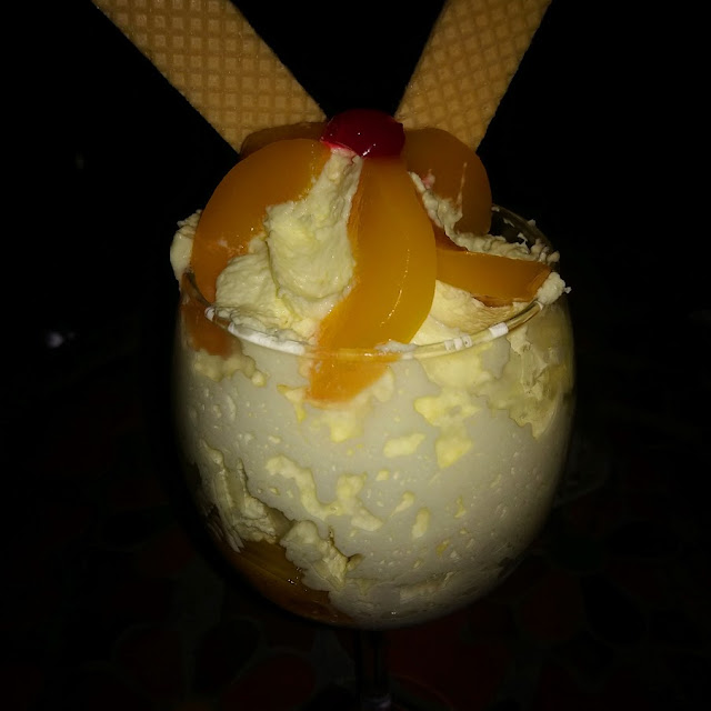 Duraznos Con Crema