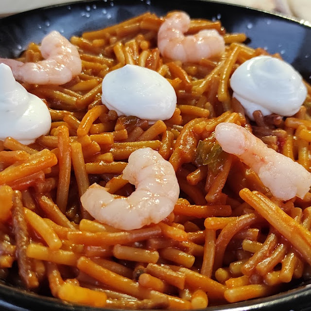 Fideuá Con Gambas