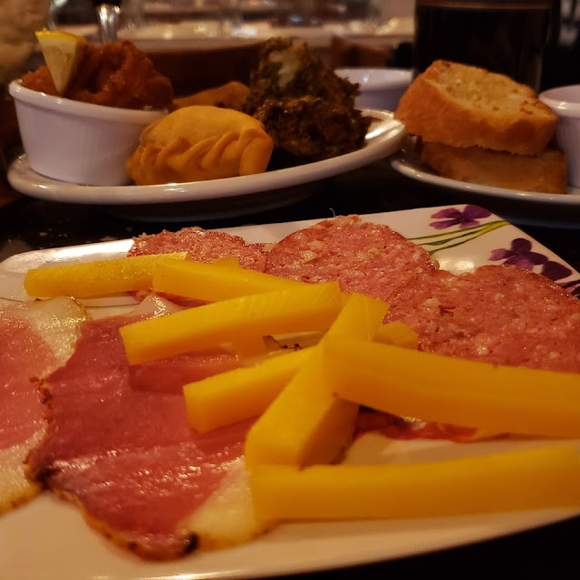 Matambre de Cerdo A la Pizza Con Papas Fritas