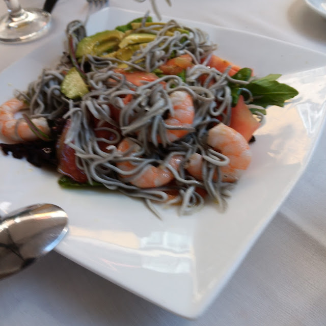 Ensalada Templada de Langostinos