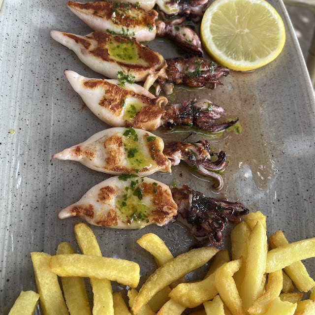 Chipirones A la Plancha