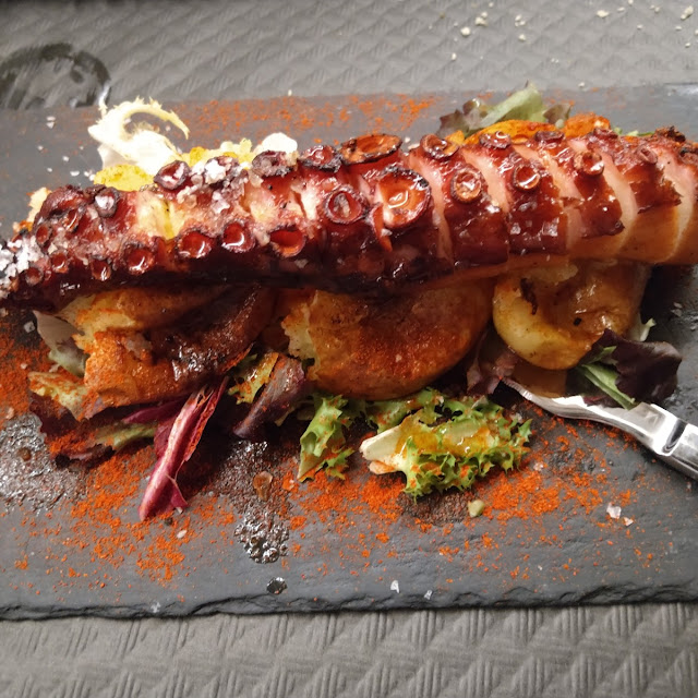 Pulpo A la Brasa Riquisimo