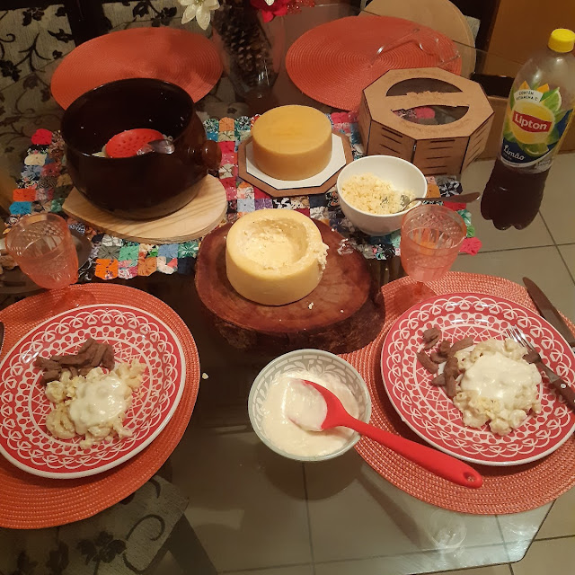Macarrão Na Panela de Queijo