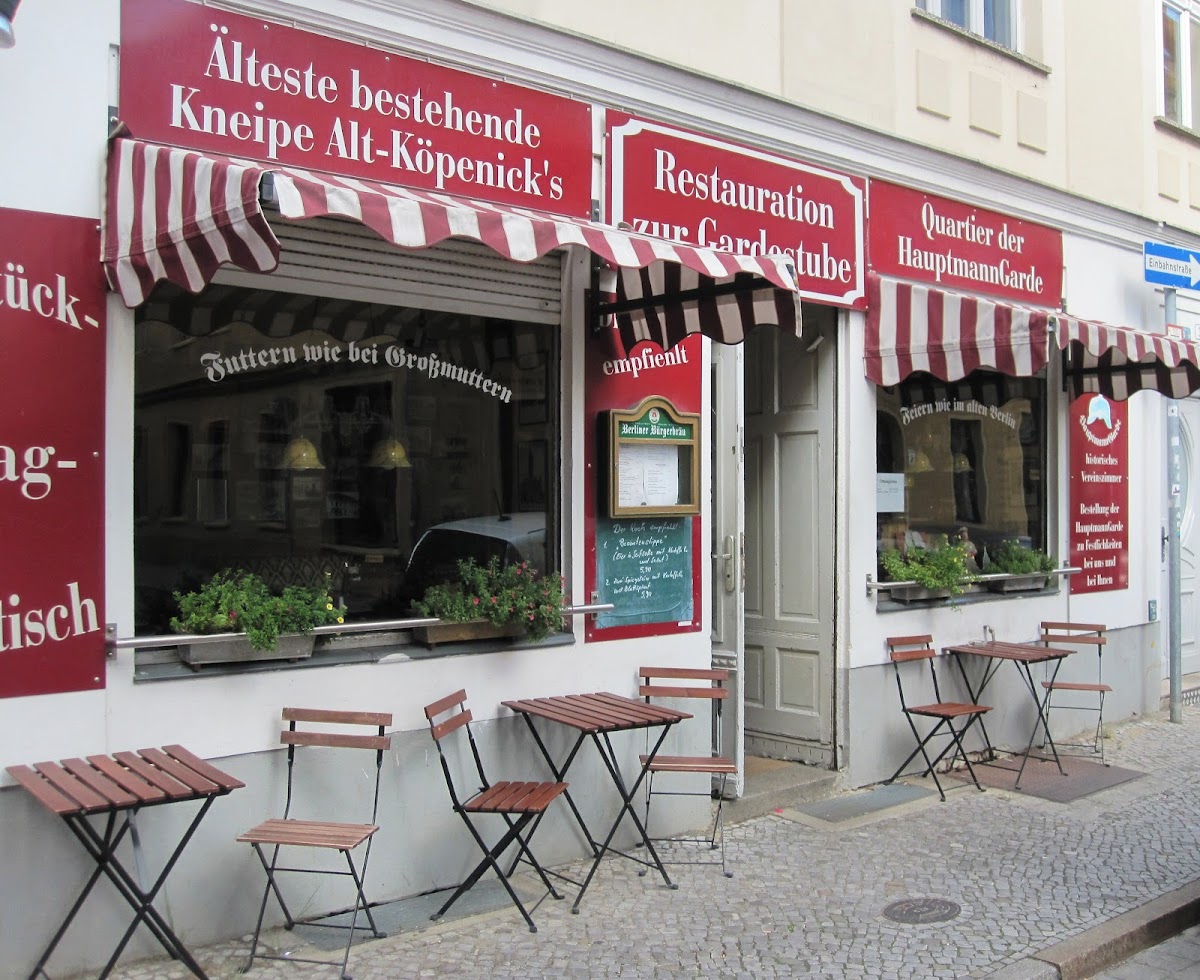 Restauration Zur Gardestube