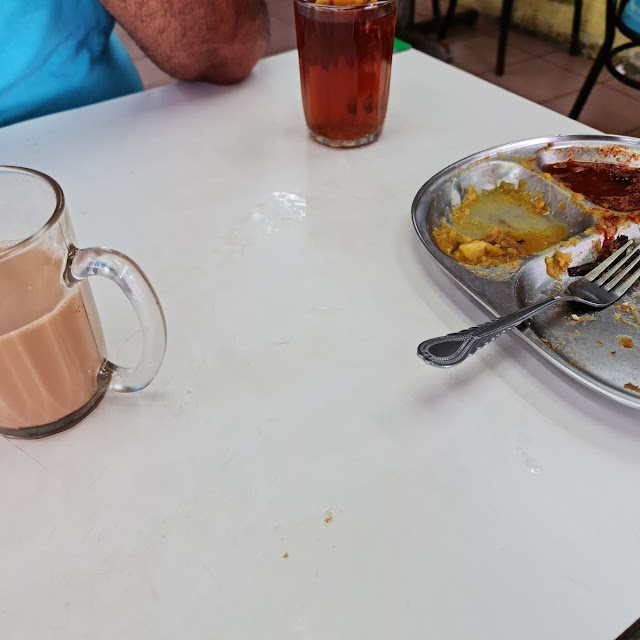 Roti Canai Dhall Sambal