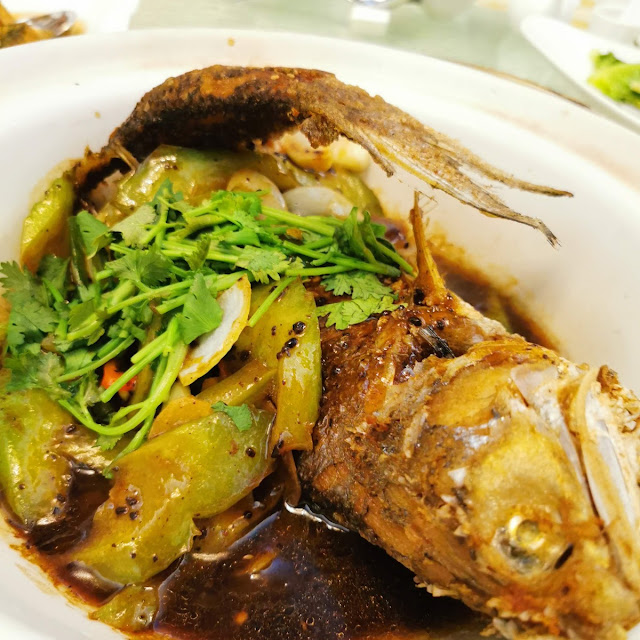 Double Boiled Soup with Fish Head