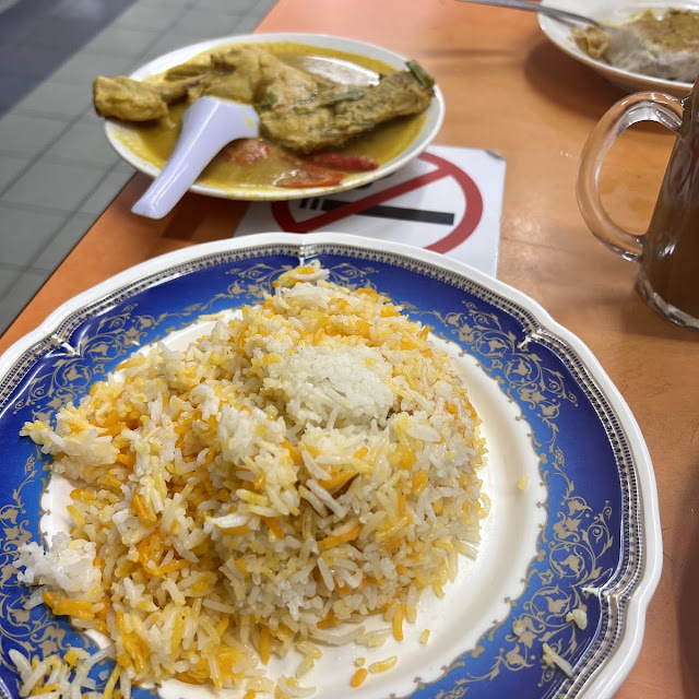 Rice with Curry Chicken