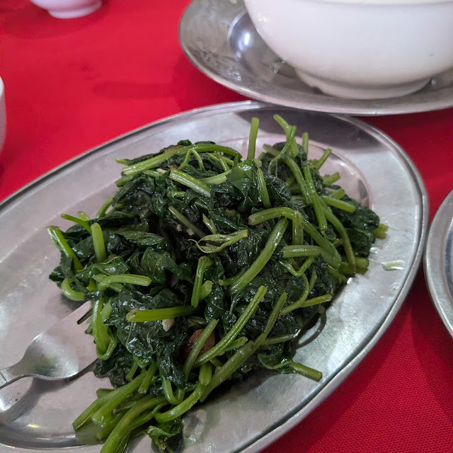 Stir Fried Sweet Potato Leaves
