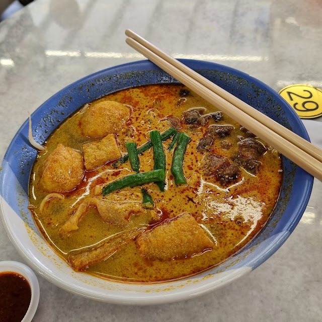 Curry Laksa with Cockles