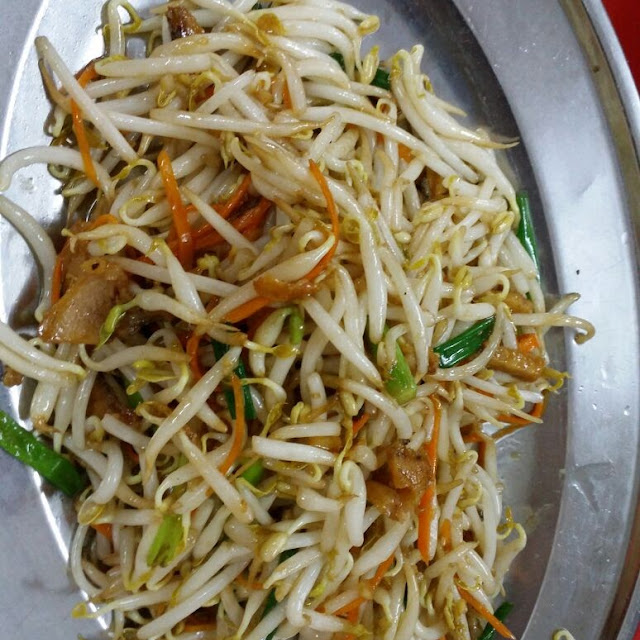 咸鱼炒牙菜