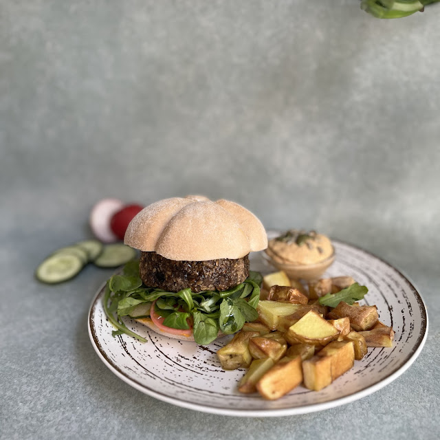 Homemade Veggie Burger