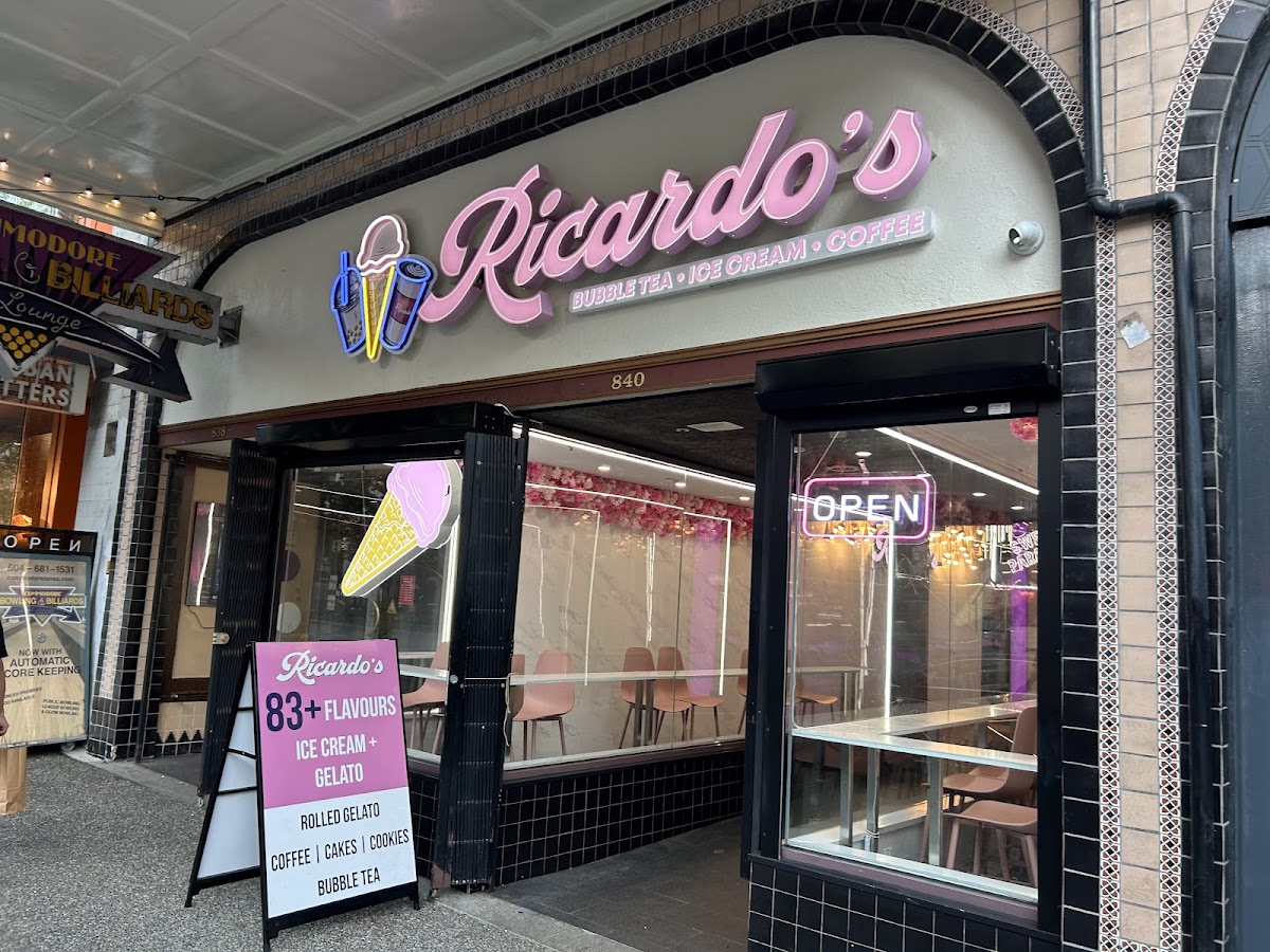 Ricardo’s (Bubble Tea, Ice Cream, Coffee) - Granville