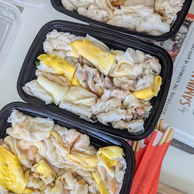 Shrimp Feast Rice Roll Special and Large Pork Rice Roll