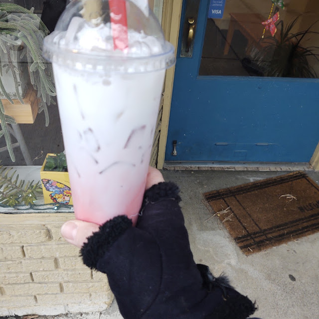 Strawberry Milk Tea Latte
