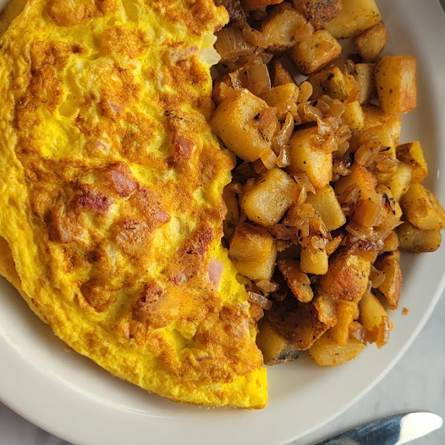 Western Omelette with Home Fries & Onions
