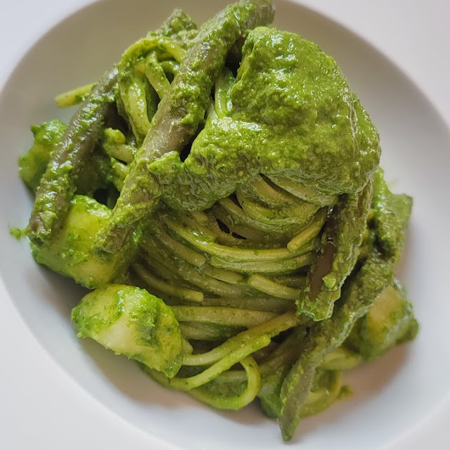 Trenette Al Pesto Con Fagiolini E Patate