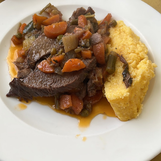 Brasato Con Polenta