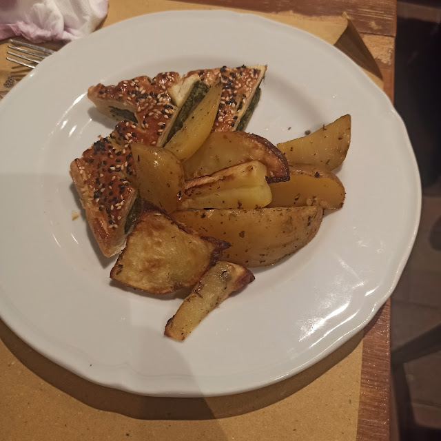 Tomini Alla Griglia E Patate Al Forno