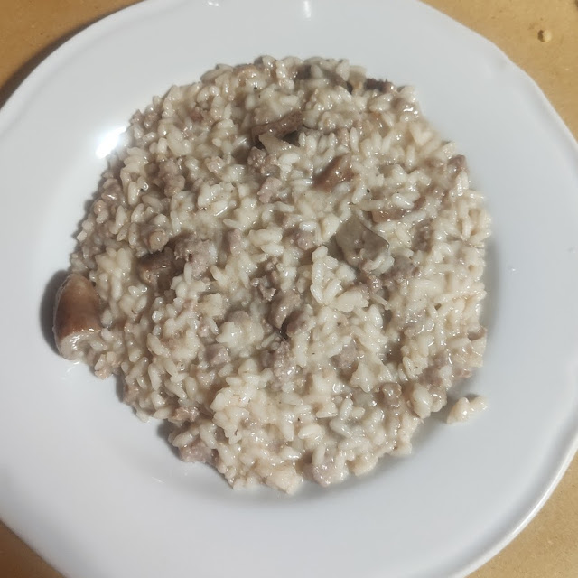 Risotto Funghi E Salsiccia