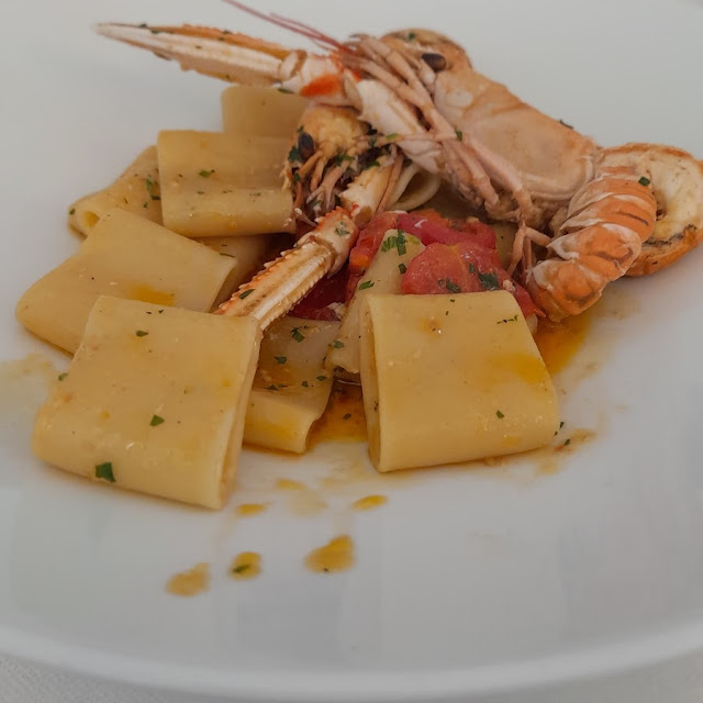 Paccheri Con Scampi