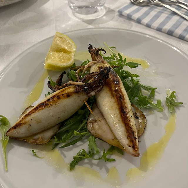 Calamari Ripieni Con Provola E Friarielli In Profumo Di Menta