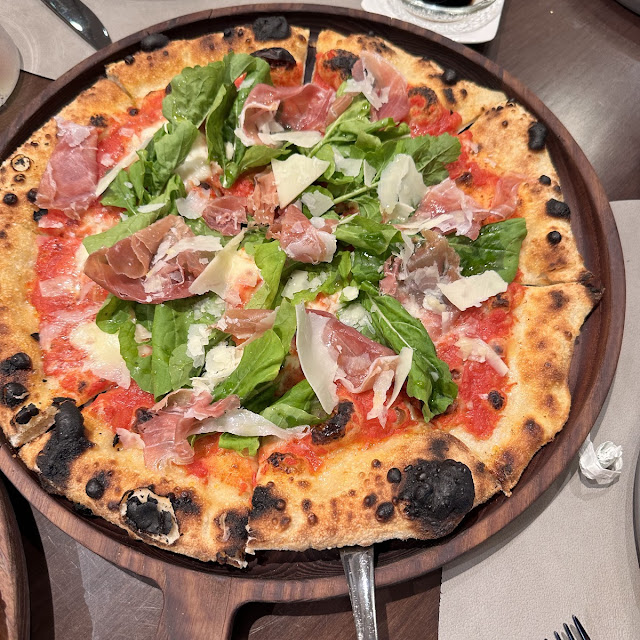 Prosciutto Pizza Margherita Pizza