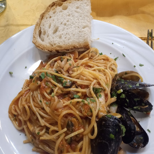 Spaghetti Con Mariscos