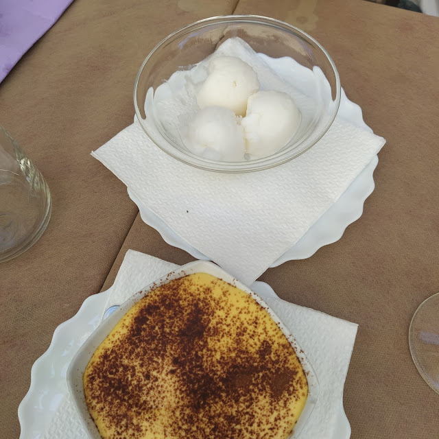 Tiramisu and Lemon Sorbet