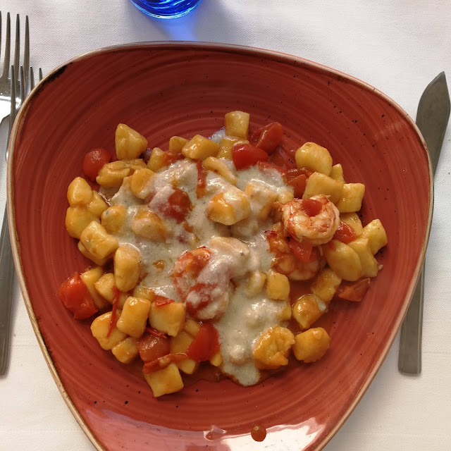 Gnocchetti Gorgonzola E Gamberi