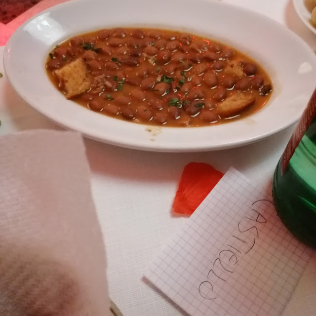 Fagioli Alla Messicana Con Crostini