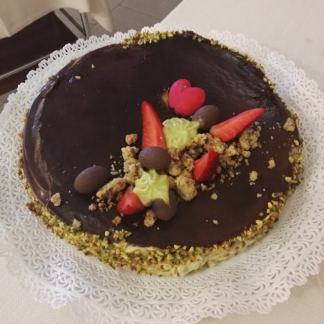 Torta Al Cioccolato E Fragole