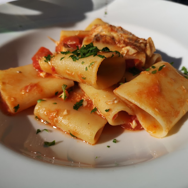 Paccheri Alla Rana Pescatrice