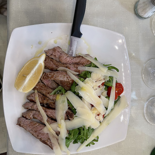 Taglia Di Manzo Con Rucola