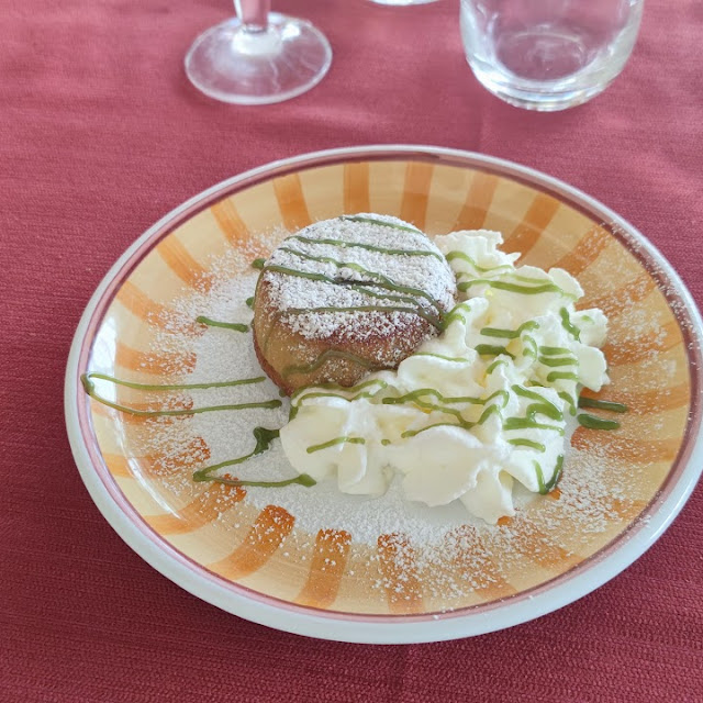 Tortino Con Cuore Caldo Al Pistacchio